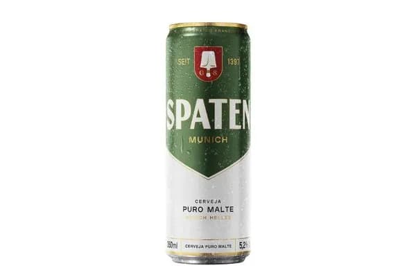 Cerveja Puro Malte Spaten Lata 350ml