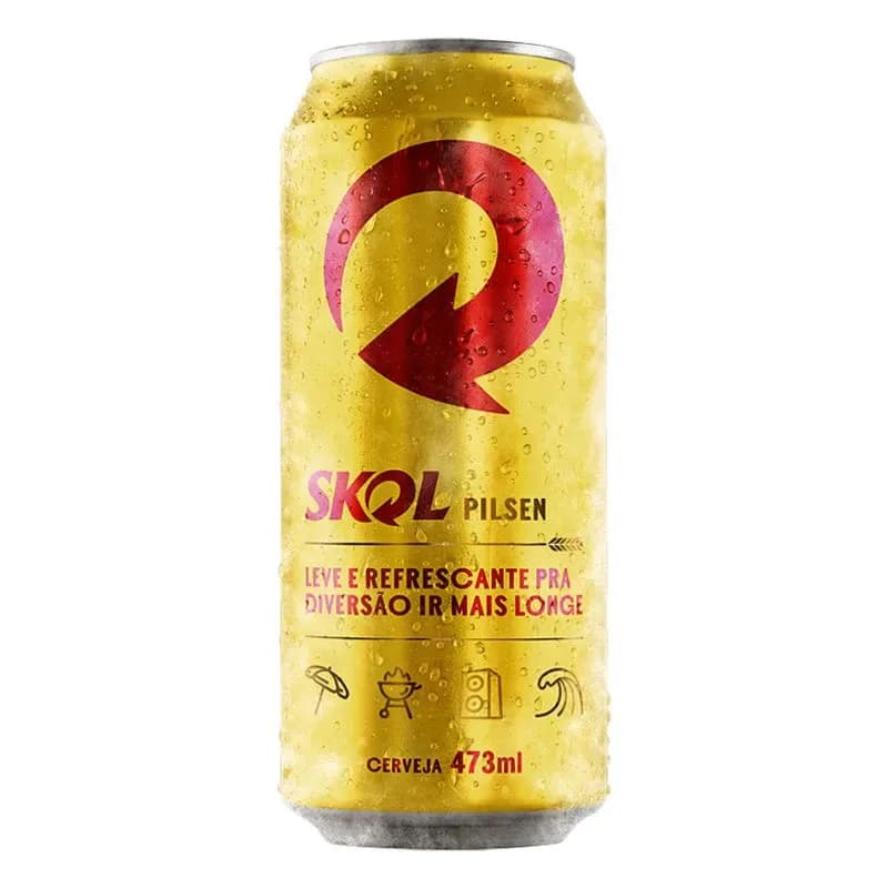 Cerveja Skol Latão 473ml