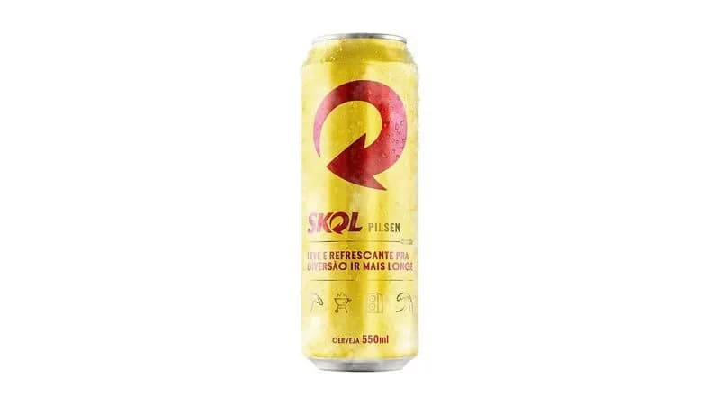 Cerveja Skol Latão 550ml
