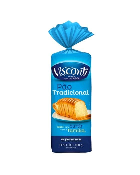 PÃO DE FORMA VISCONTI
