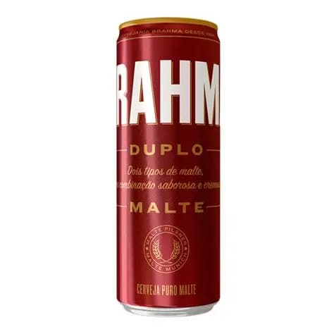 Cerveja Brahma Duplo Malte Lata 350ml