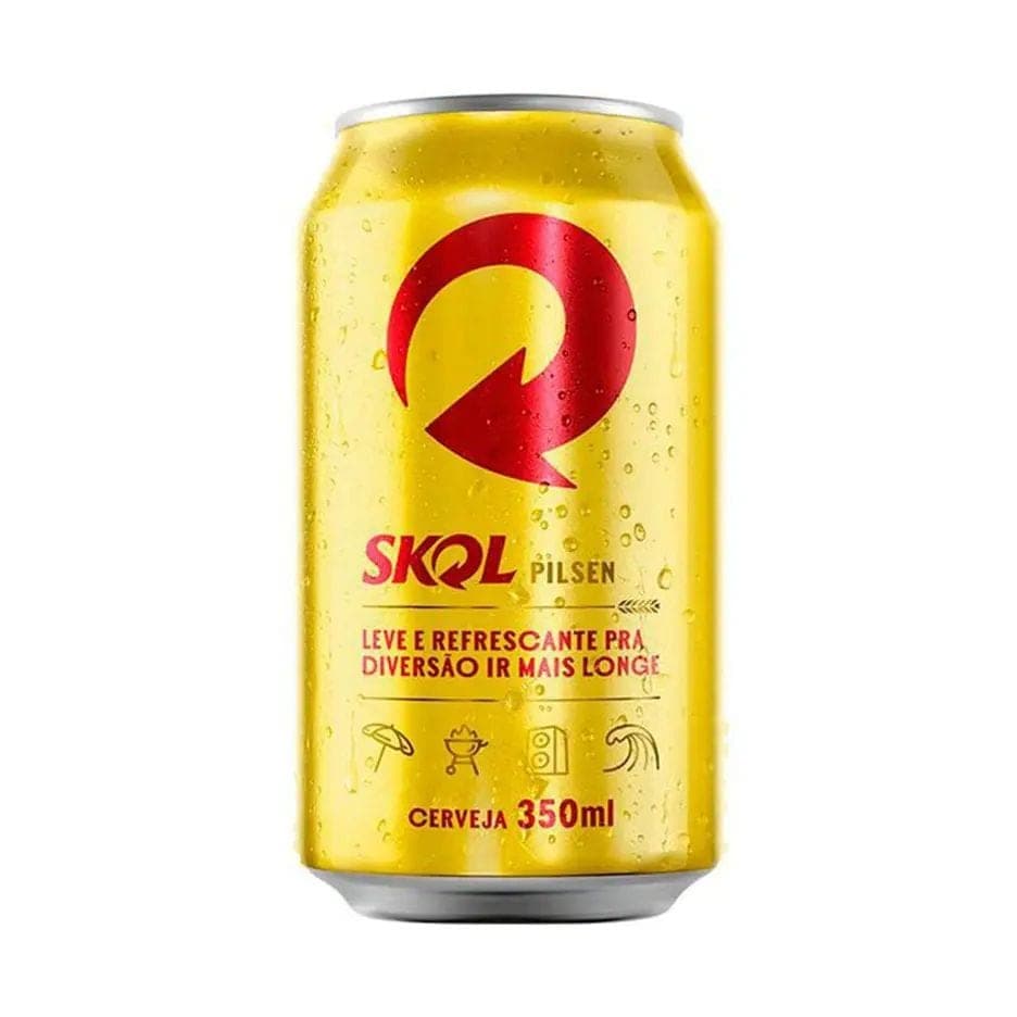 Cerveja Skol Lata