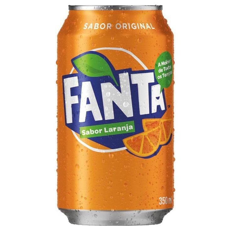 Lata Fanta Laranja