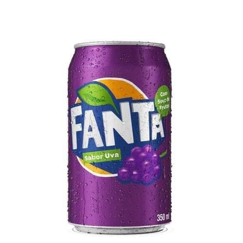 Lata Fanta Uva